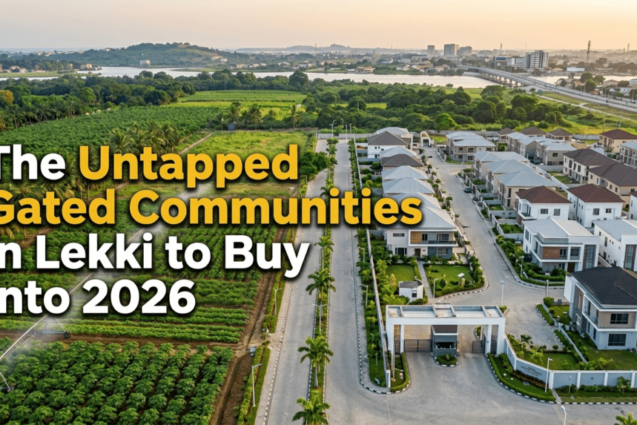 Image of gated communities in lekki